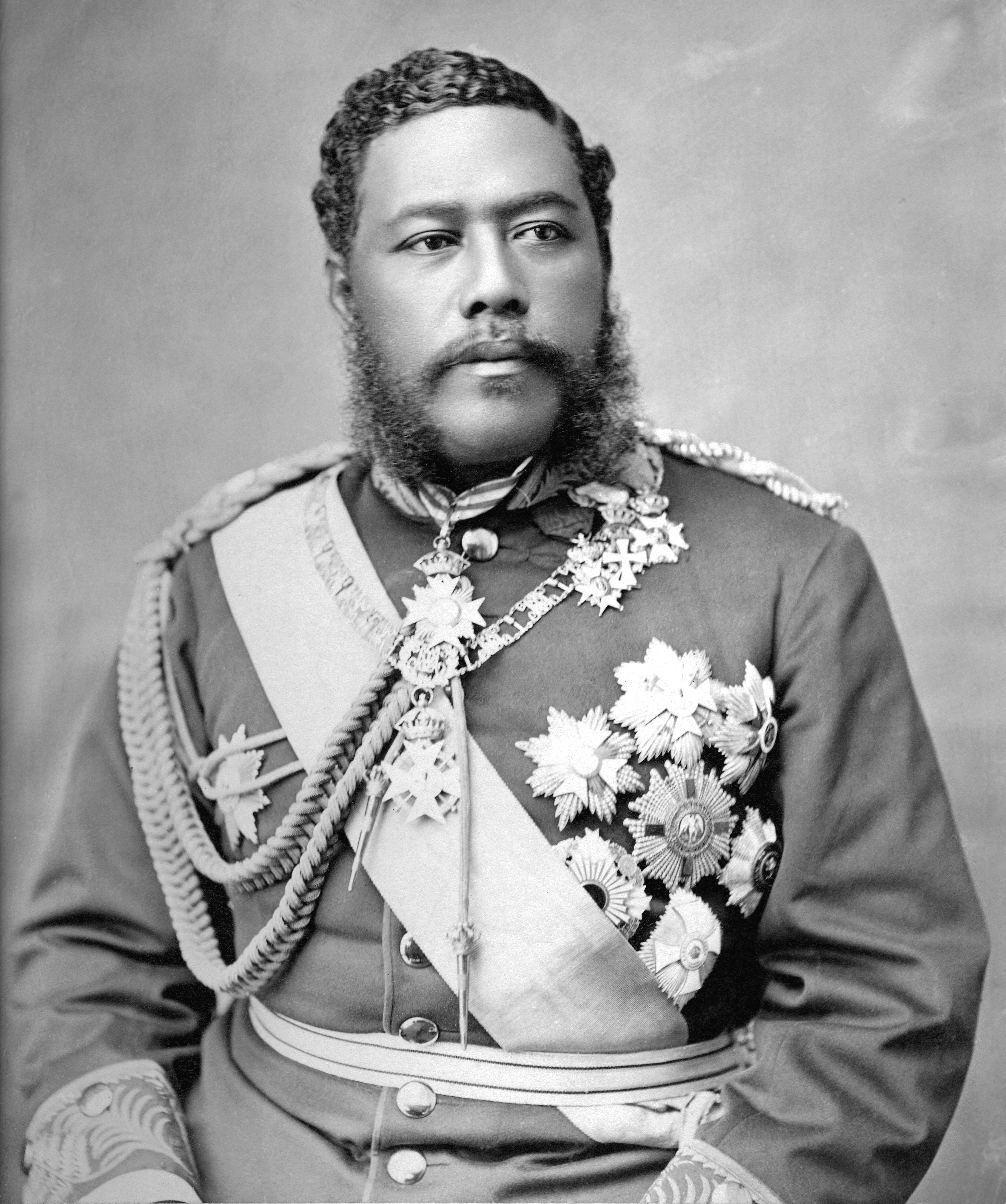 King Kalākaua, circa 1882.