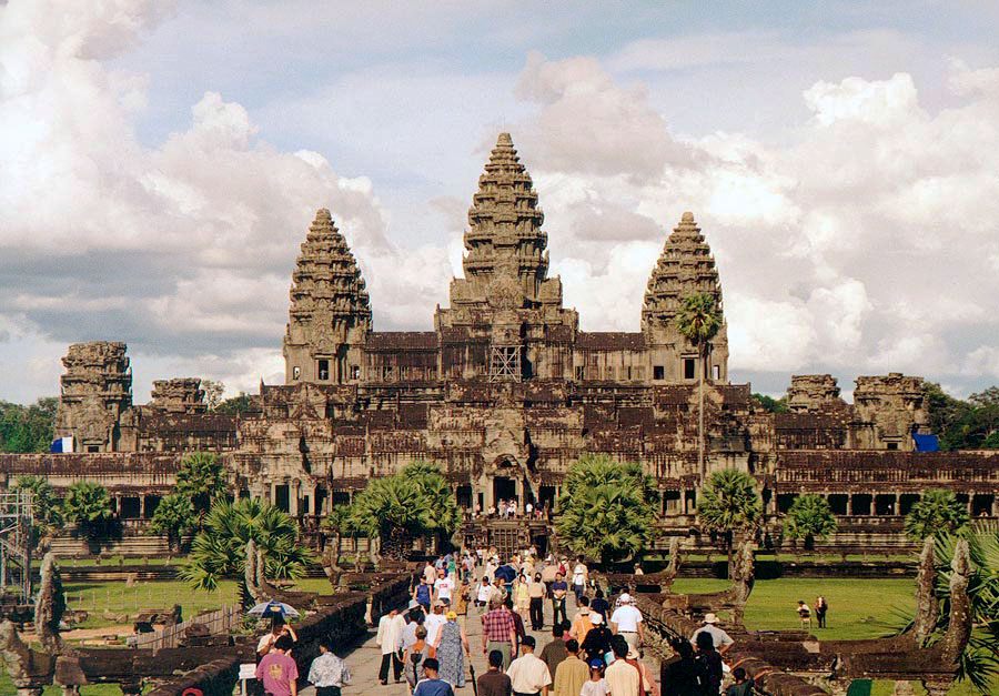 Why did Khmer leave Angkor Wat?