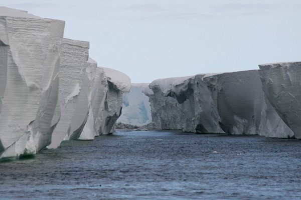 The Ross Ice Shelf.