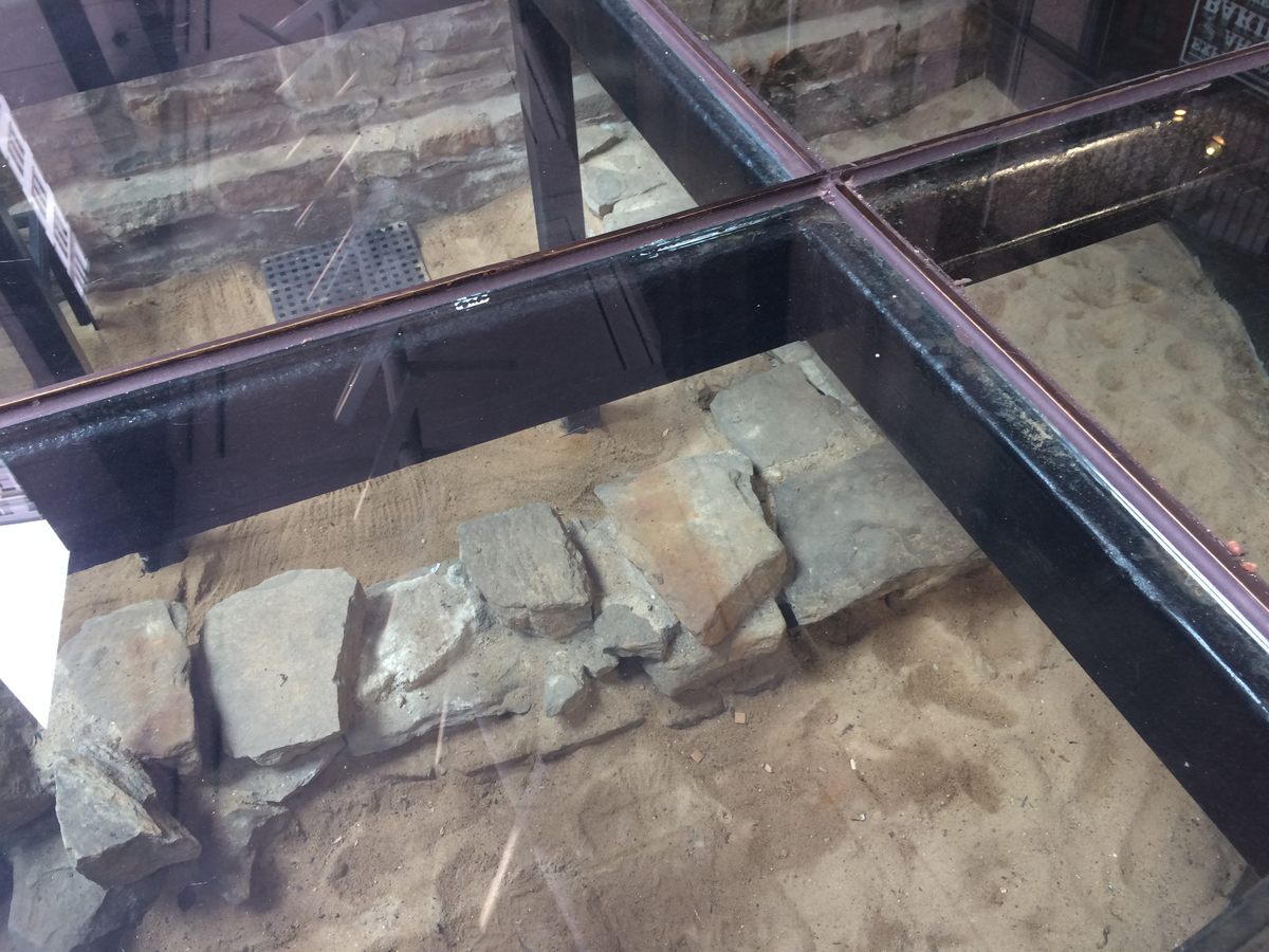 preserved remnants of 17th century new york