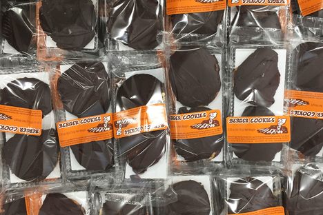 Berger cookies on Berger cookies.