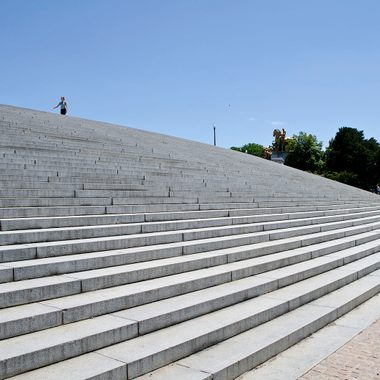 The Watergate Steps.