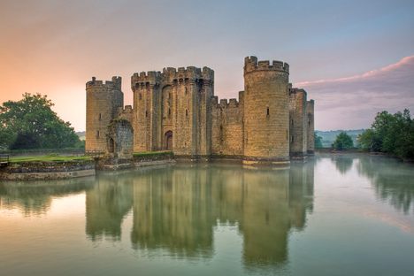 Bodiam Castle.