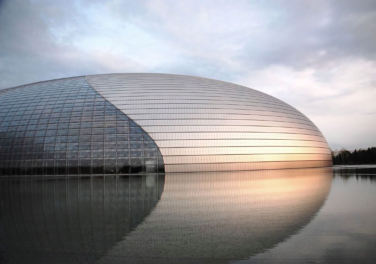 The National Centre for the Performing Arts in Beijing, finished in 2007.