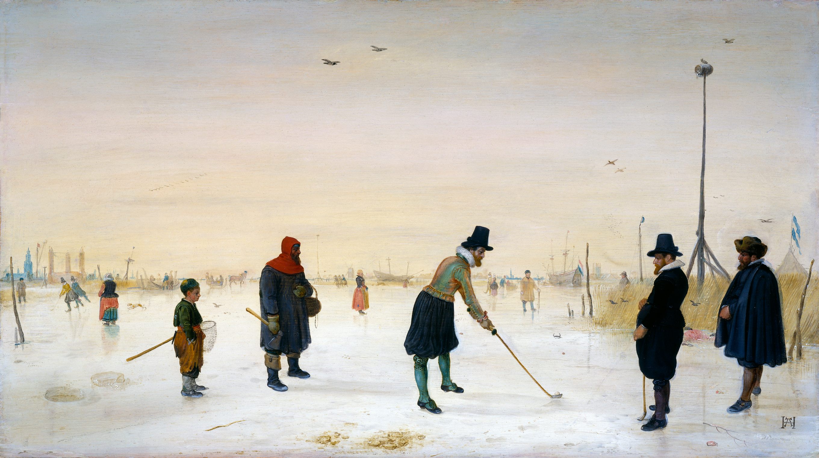 Kolf ... on ice!