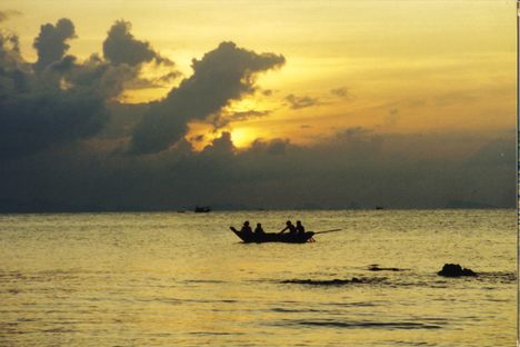 Fishermen on the Gulf of Thailand