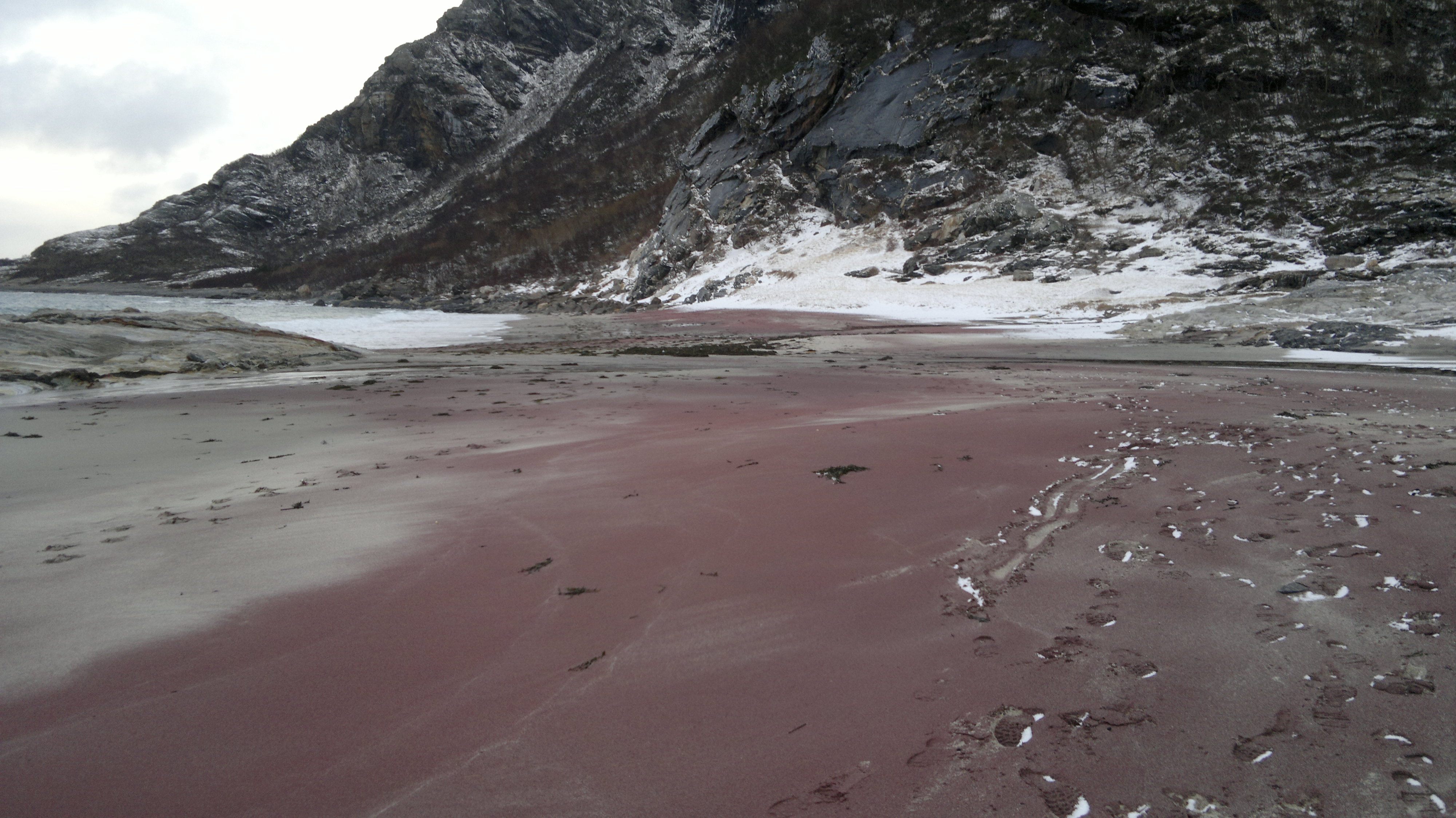 Red Beach at Mjelle