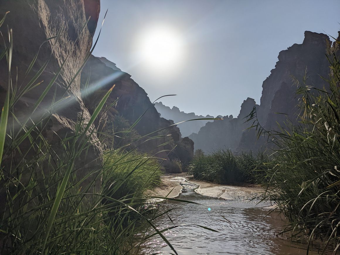 Wadi Al Disa river