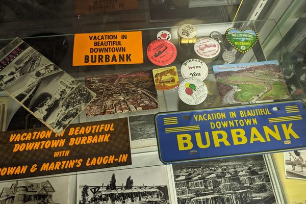 “Beautiful Downtown Burbank” was a comic TV slogan…