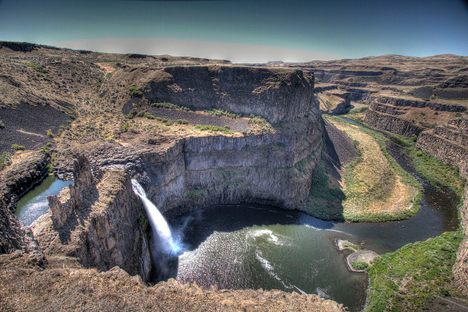 Palouse Falls in eastern Washington.