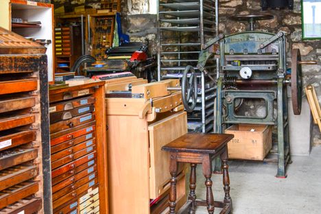 Printing studio.