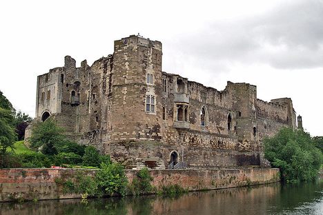 Newark Castle Remains.