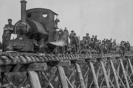 The Walhalla railway in Australia.