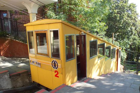 Žaliakalnis Funicular Railway.