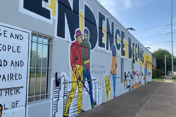 'Where Independence Begins' Mural