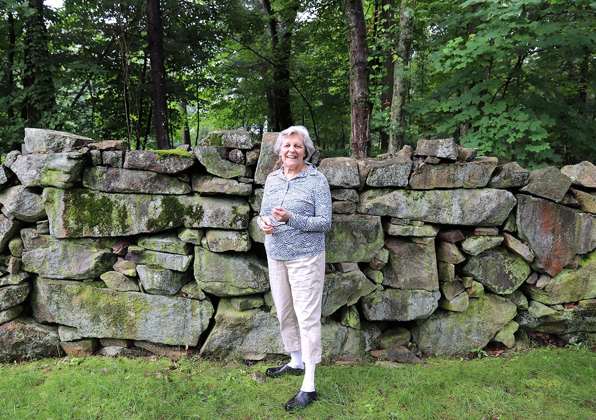 Lura Provost, co-president of the Westwood Historical Society, says most people in her bedroom community are incurious about the town's historic pound.