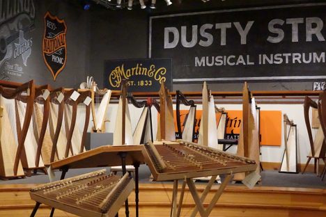 Instruments at Dusty Strings