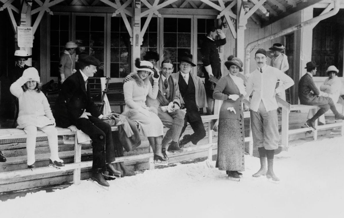 In the late 19th and early 20th centuries, St. Moritz grew into a winter playground for the wealthy.