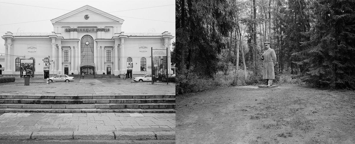 <em>Stalin: Vilnius & Grutas Park, Lithuania</em> (2014/2019): “Grutas Park, which the locals call Stalin World, is at least two hours from Vilnius, just before you get to the Belarussian border. It’s a very strange place. In addition to the repurposed statues, the park features animals like bears and llamas in cages. Communist music plays over the loudspeakers and there’s a pub where you can order traditional communist food. There’s almost no one there. This statue of Stalin standing alone in the forest is especially eerie when you think of how many people he sent into the woods to die.”