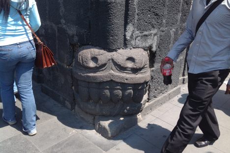 The head of the stone serpent.