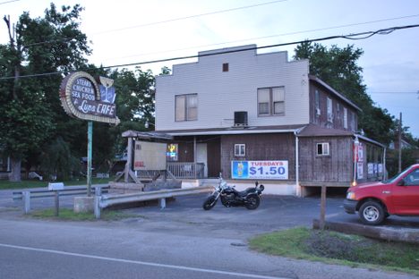 Facade of the eatery