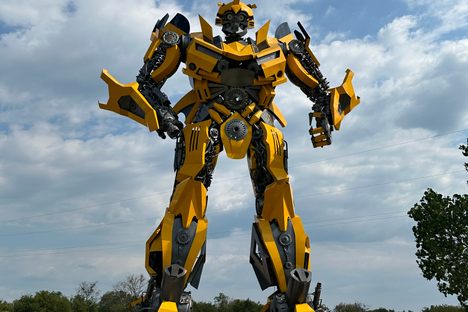 Bumblebee Statue 