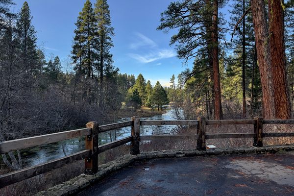 Viewing area at Head of the Metolius