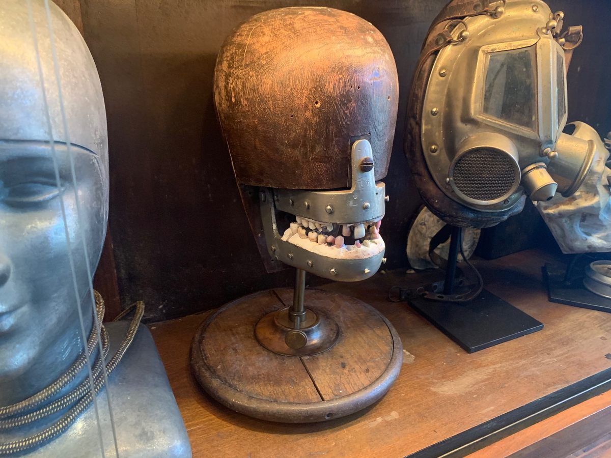 This early dental phantom would have been at the mercy of the budding orthodontists of pre-war America.