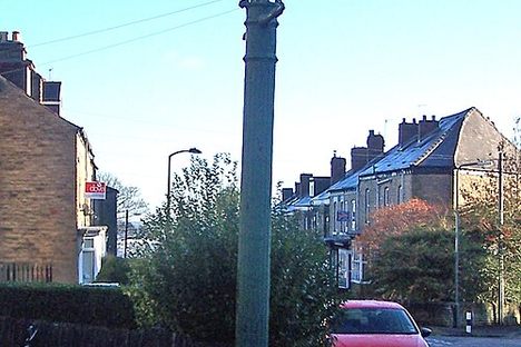 Lamp 4 on School Road , S10
