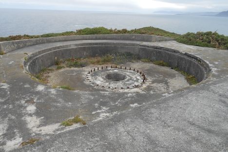 turntable for gun