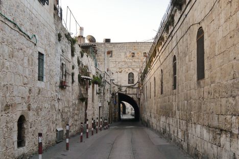 Street of Armenian Quarter.
