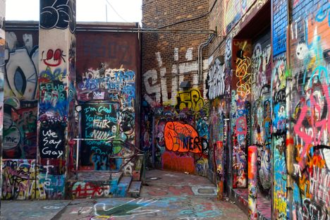 Graffiti Alley - Ann Arbor
