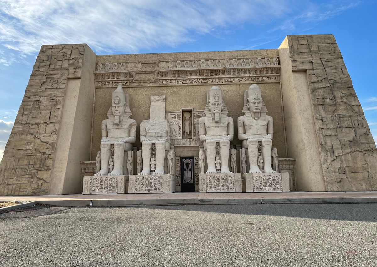 Egyptian Building Chino Hills, California Atlas Obscura
