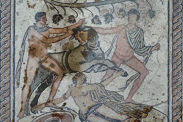 Close-up of “The Punishment of Dirce”.