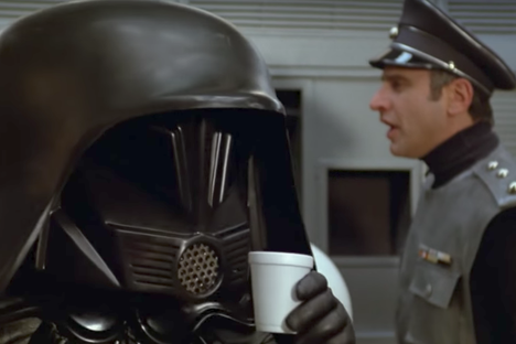 Dark Helmet's hilarious helmet is one of Spaceballs' most notable props.
