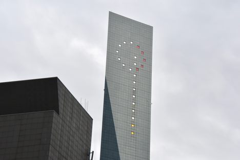 The clock tower.