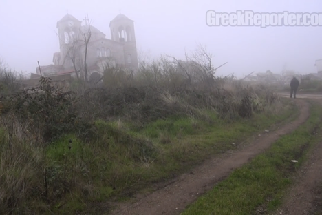 Chilling Scenes from Greece's Sinking Ghost Town
