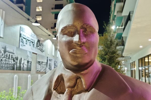Joseph W. Young Statue in Hollywood