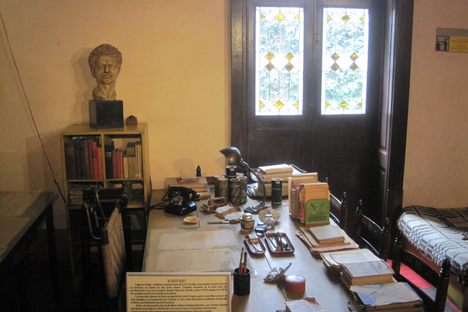 Trotsky's study where he was assassinated