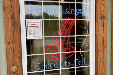 Worlds Largest Chocolate Waterfall