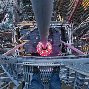 Times Square Ball from Above