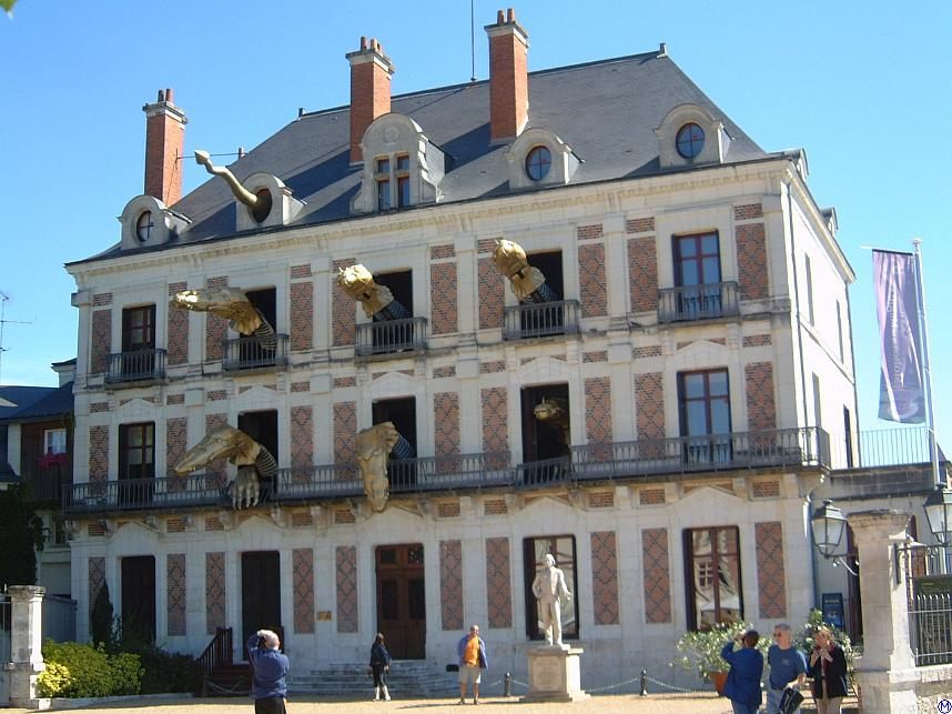 Front of the Maison de la Magie