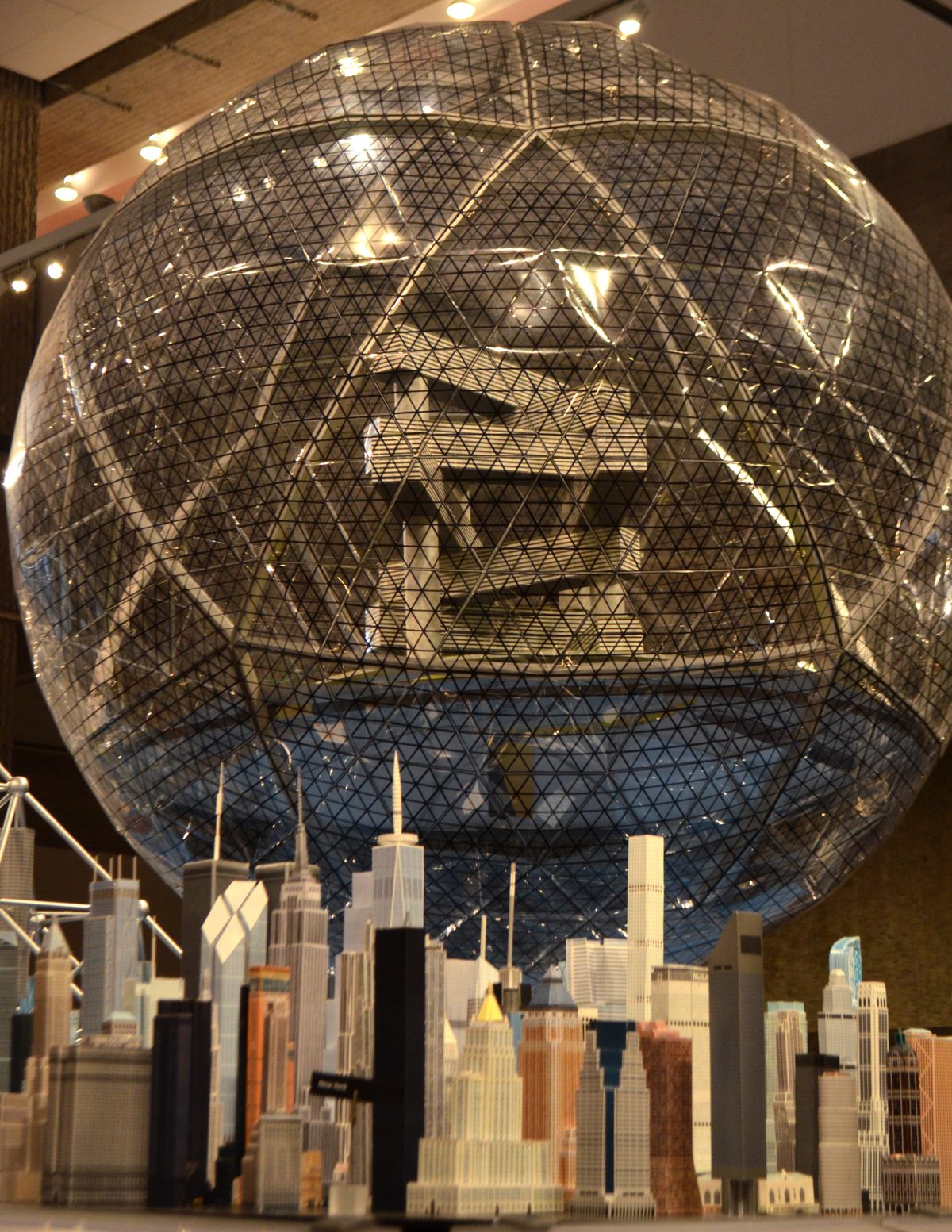 Buckminster Fuller's "Cloud Nine" would have placed skyscrapers within floating geodesic spheres.