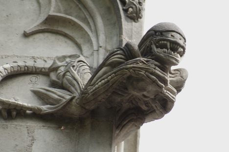 Alien at Chapelle de Bethlehem. 