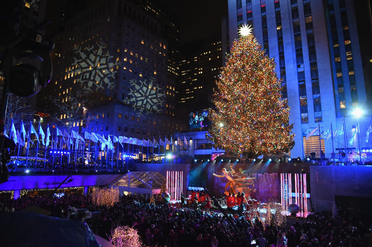 Public Christmas trees, like Rockefeller Center’s famous tree, didn’t start appearing in the U.S. until the 20th century.
