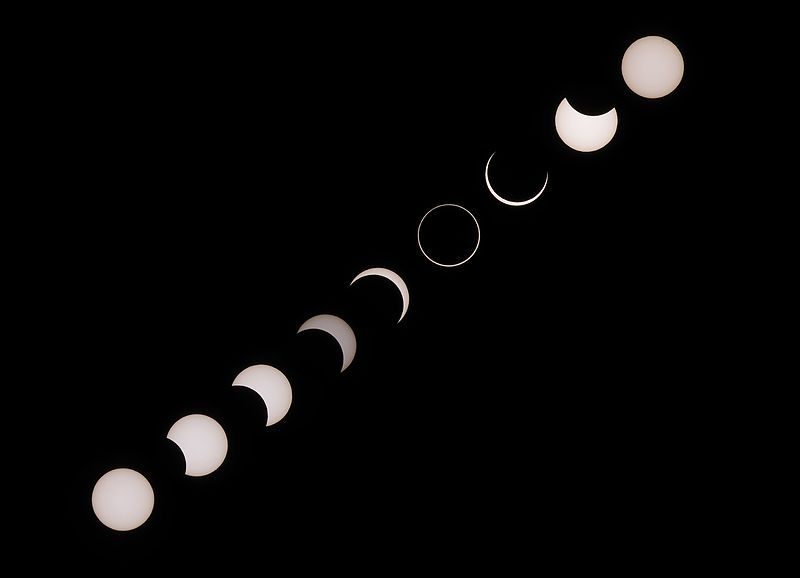 Can an eclipse be a celestial comedy?