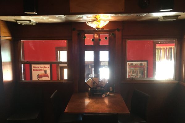End of the dining car