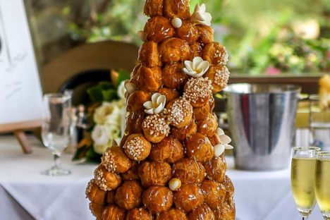 The French wedding cake.