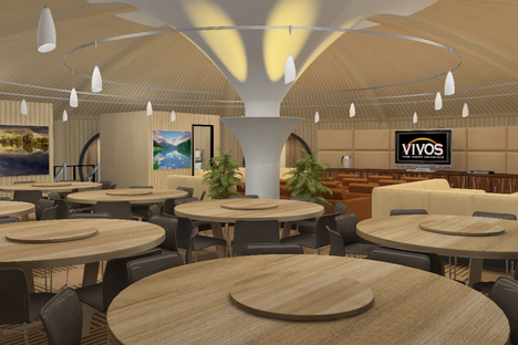 CGI rendering of common area