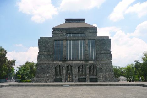 The museum building.